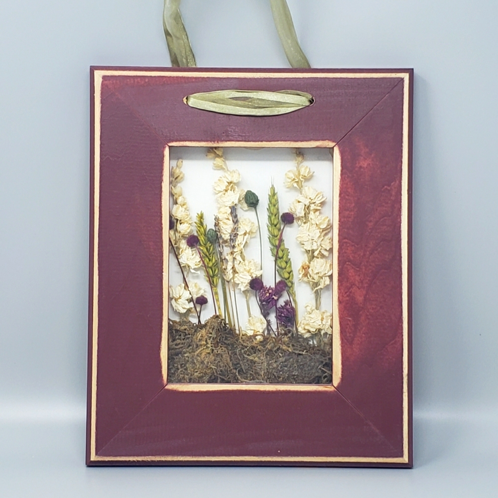 Framed "Dry Flower" Art